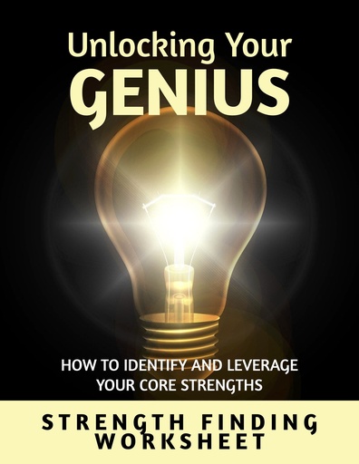 Unlock Your Genius Worksheet